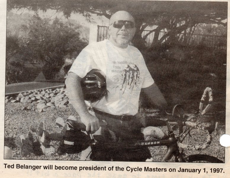 Social - Jan 1997 - New President - Ted Belanger